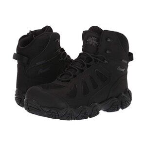 Thorogood Unisex Hiker Boot‎ Composite Hiker Boots, Black/Gray Men's Sz.4 Wm's.6